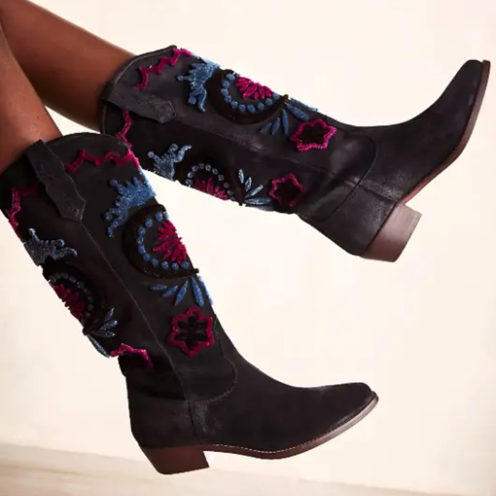 Free People Roundhouse Stitch Boot